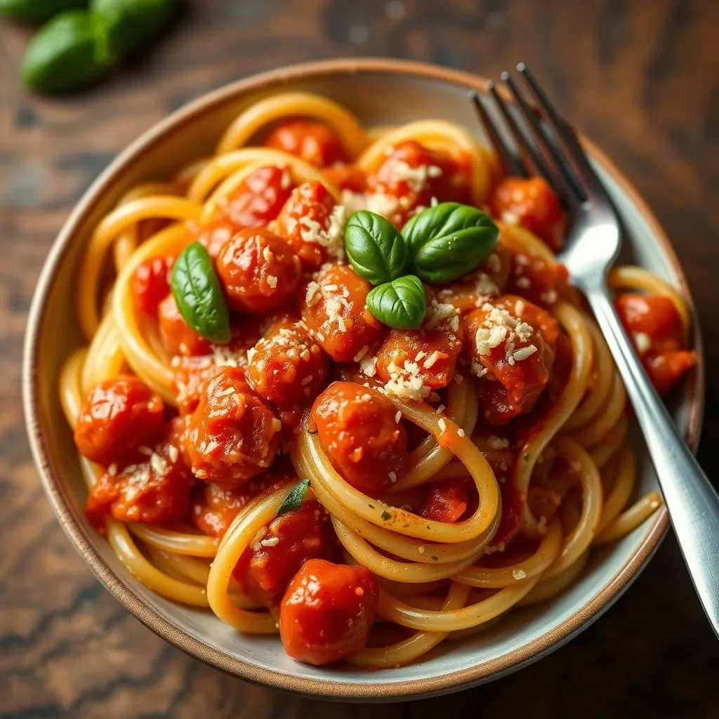 Creamy Tomato Basil Pasta