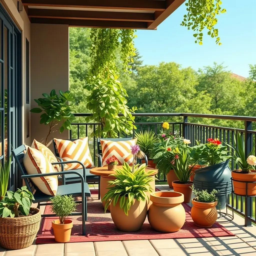 Outdoor Spaces: Balconies and Patios Freshen Up