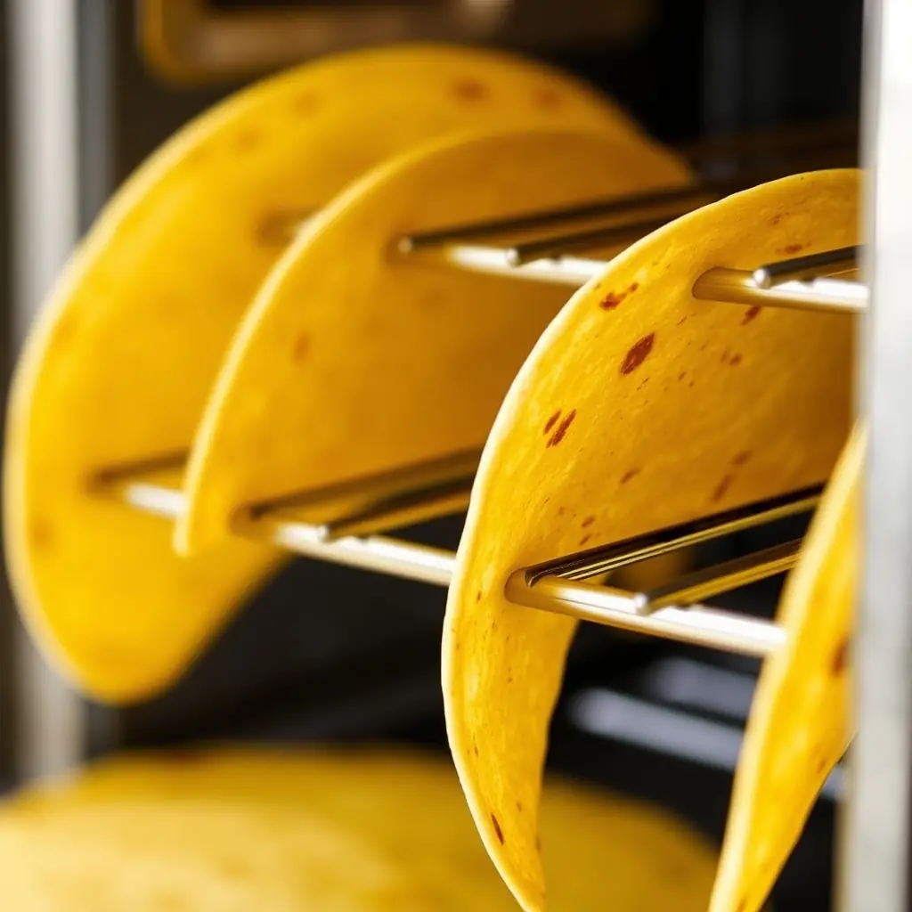 Taco Shells: Crisping up Store-Bought Corn Tortillas