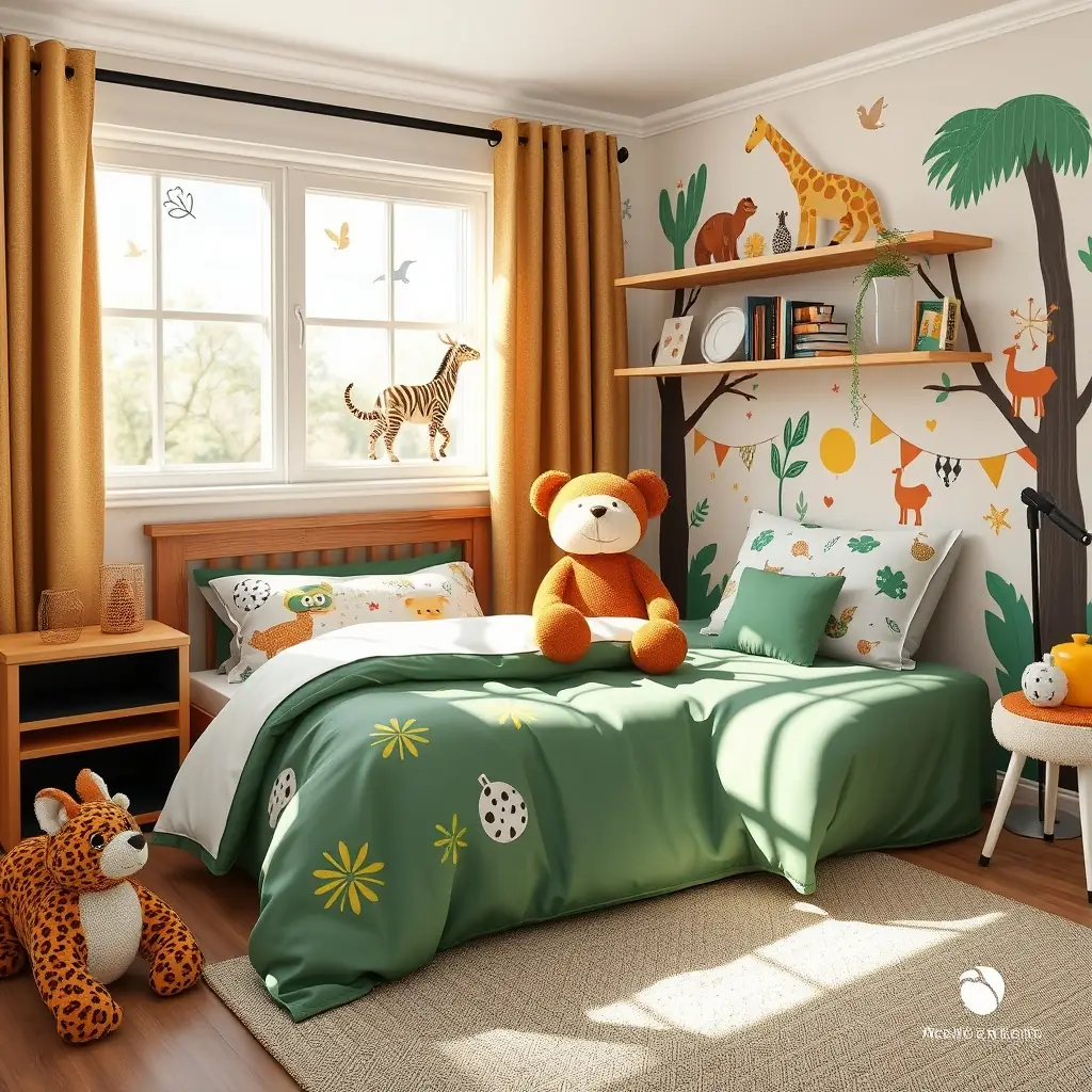 Animal-Themed Kids’ Room that Grows With Them